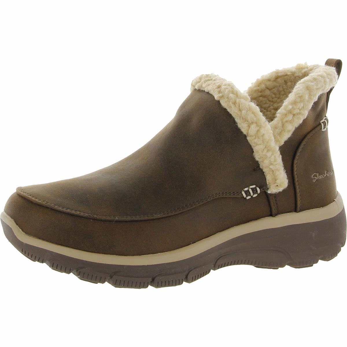 Rugged Built Morning Walk Industrial Site EASY GOING GOLD RUSH Womens Faux Fur Winter & Snow Boots