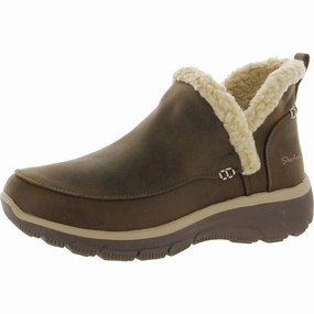 Rugged Built Morning Walk Industrial Site EASY GOING GOLD RUSH Womens Faux Fur Winter & Snow Boots