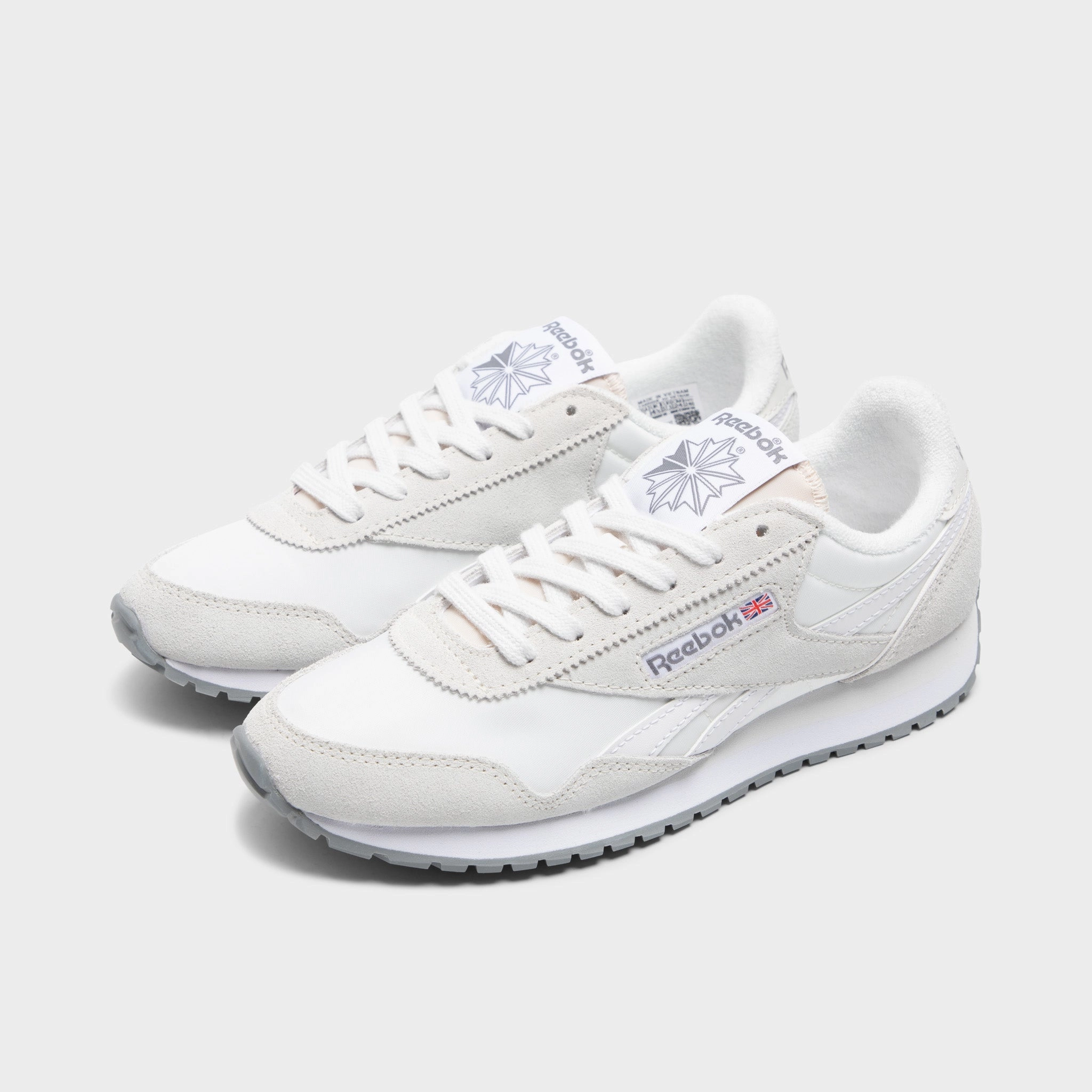 Core Style No Bulk Reebok Women's Classic AZ Barely Grey / Barely Grey - White