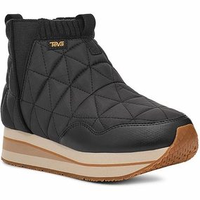 ReEmber Womens Stretch Quilted Booties Fast Step