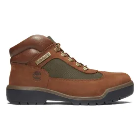 quick-drying Thick Lining Timberland Men's Field Boot Dark Brown Nubuck Waterproof