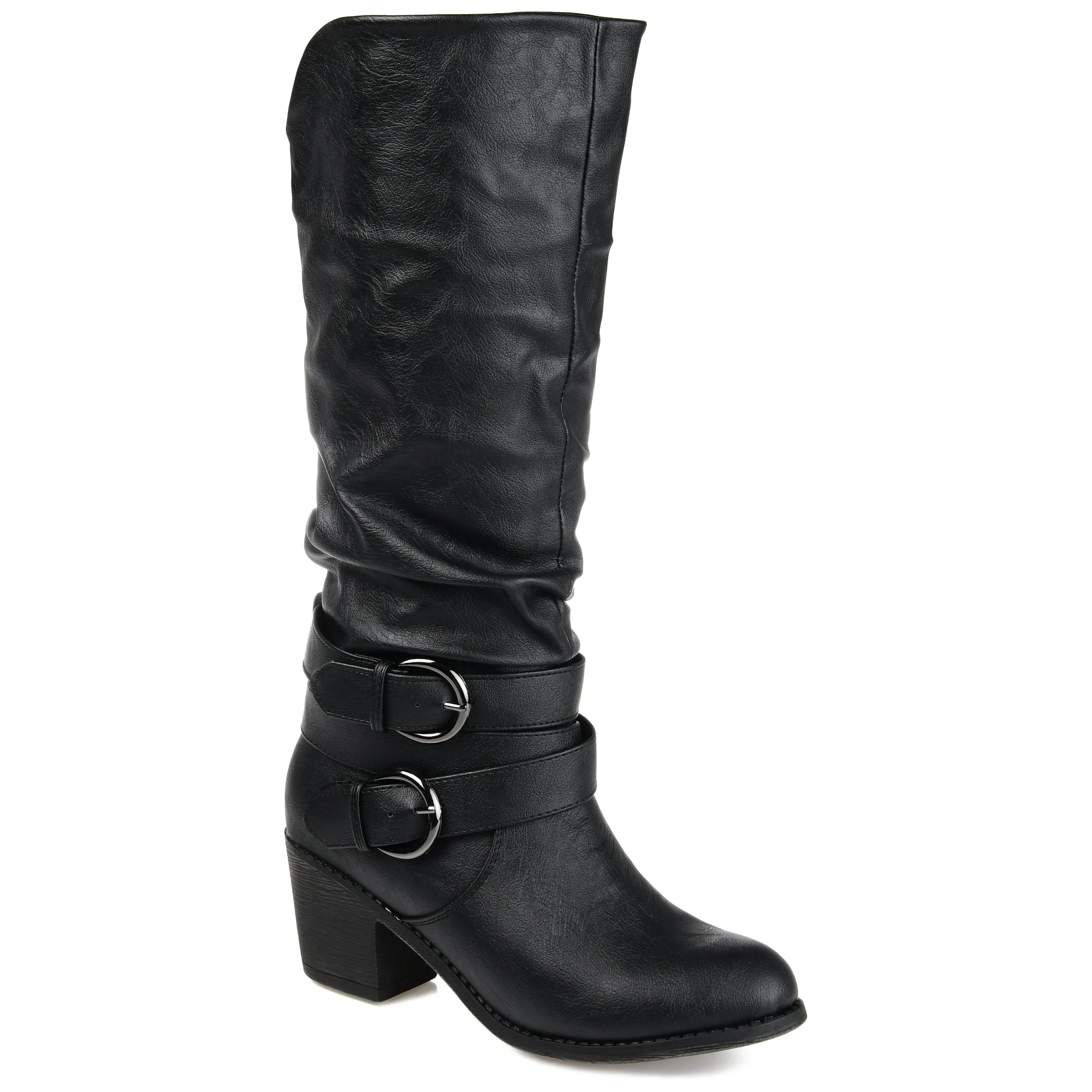 Chain Touch BreathableMesh Journee Collection Women's Wide Width Wide Calf Late Boot