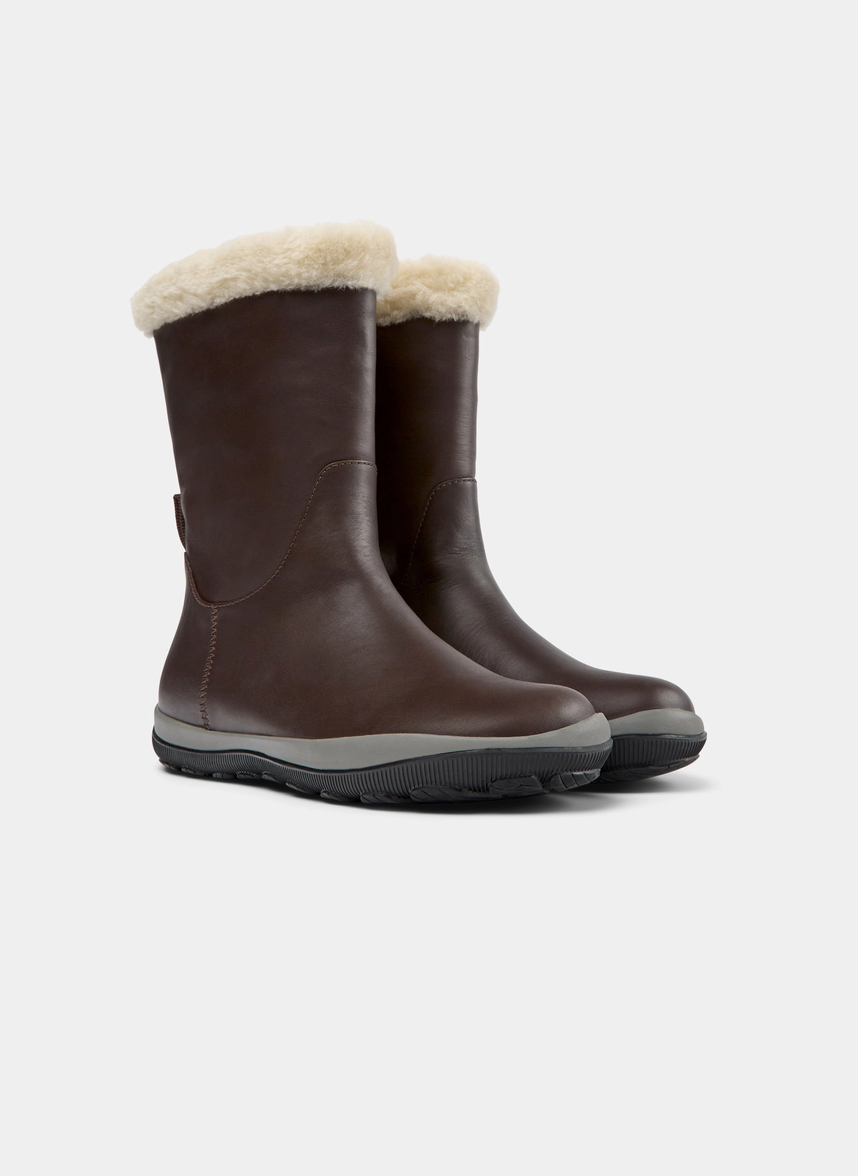 Canvas Upper Boots Women Camper Peu Pista GM