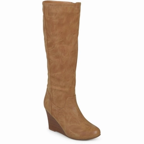 Stable Support River Crossing Protective Layer LANGLY Womens Zipper Man Made Knee-High Boots