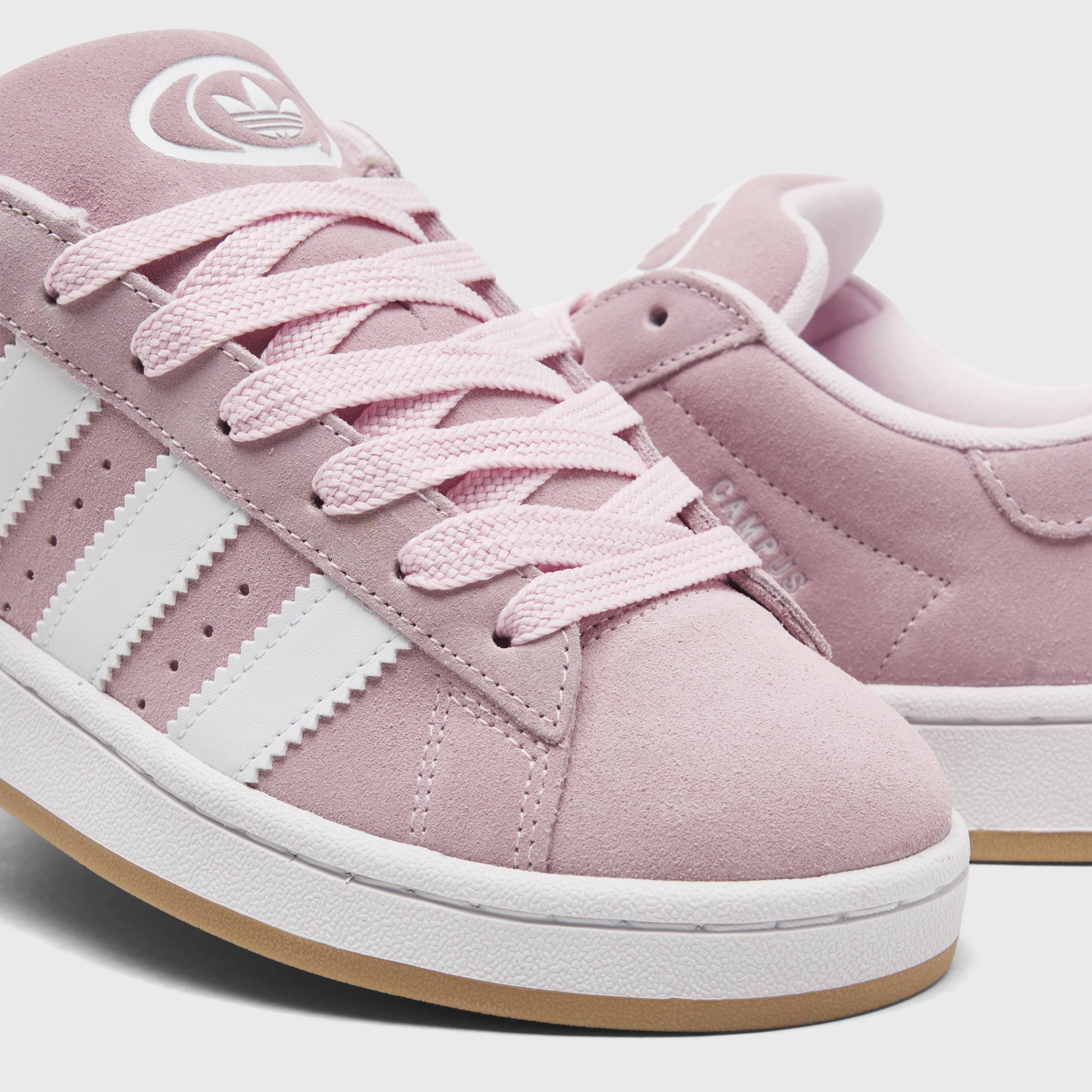 Movie Night adidas Juniors' Campus 00s Clear Pink / White - Gum