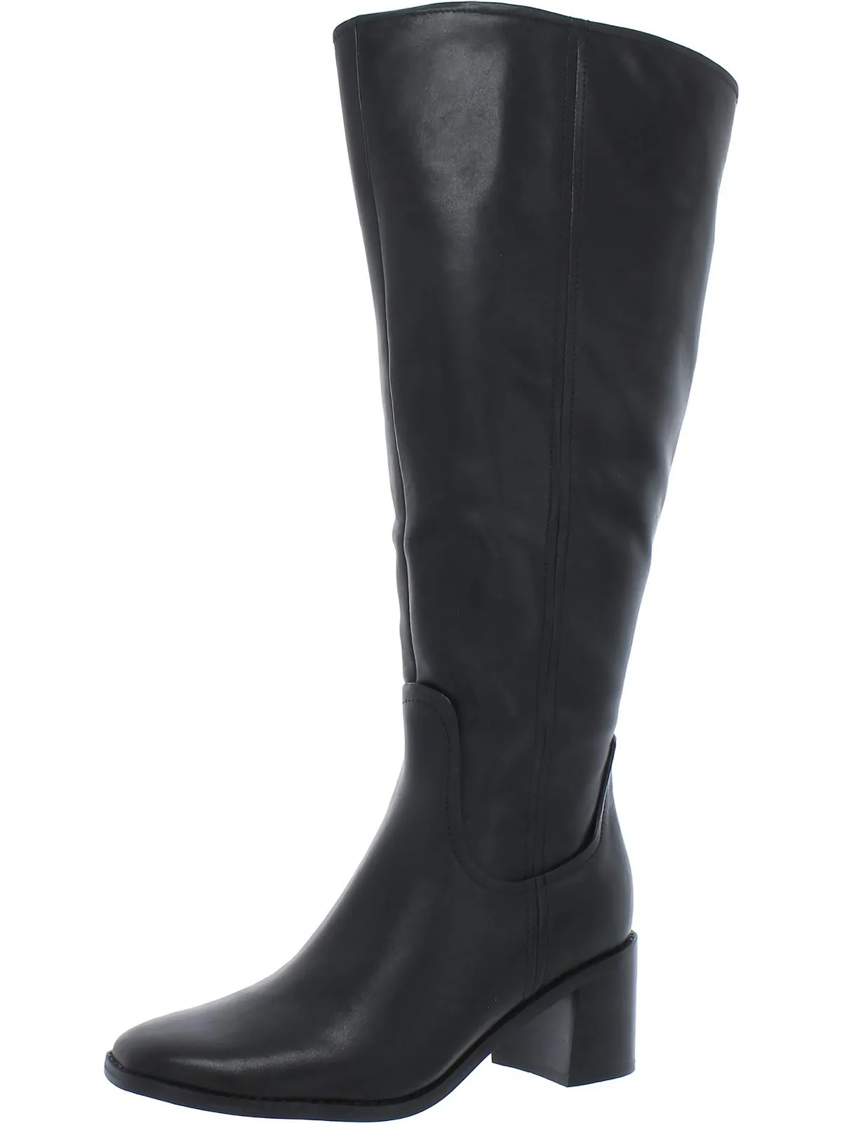 Edda Womens Leather Wide Calf Knee-High Boots Seamless Comfort Mountain Hike Low Profile Comfort Seeker