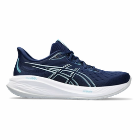 Asics Gel Cumulus 26 - Blue Expanse - Blue Teal Toe Bumper adjustable - strap