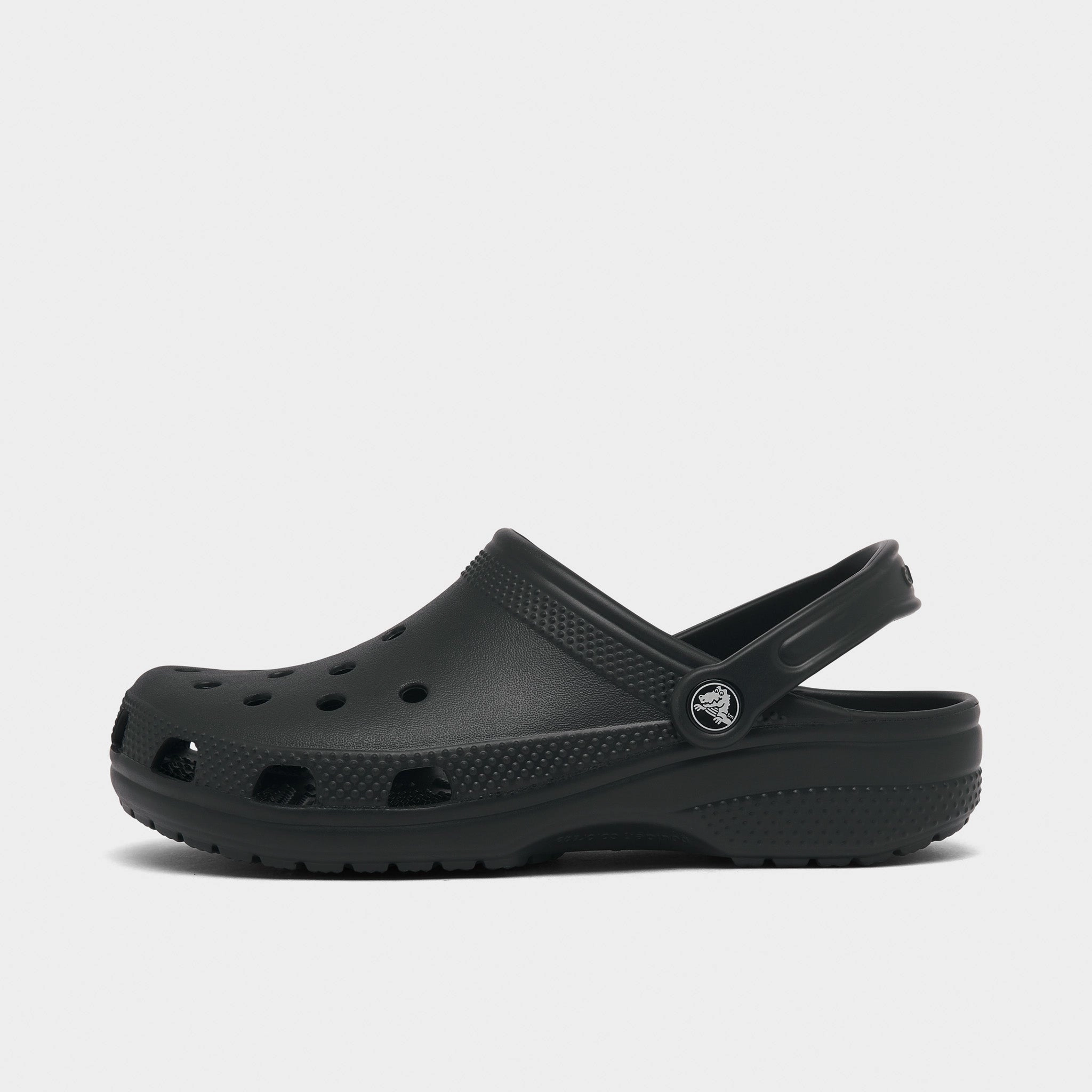 Crocs Children's Classic Clog / Black Comfortable Support Foot Vent