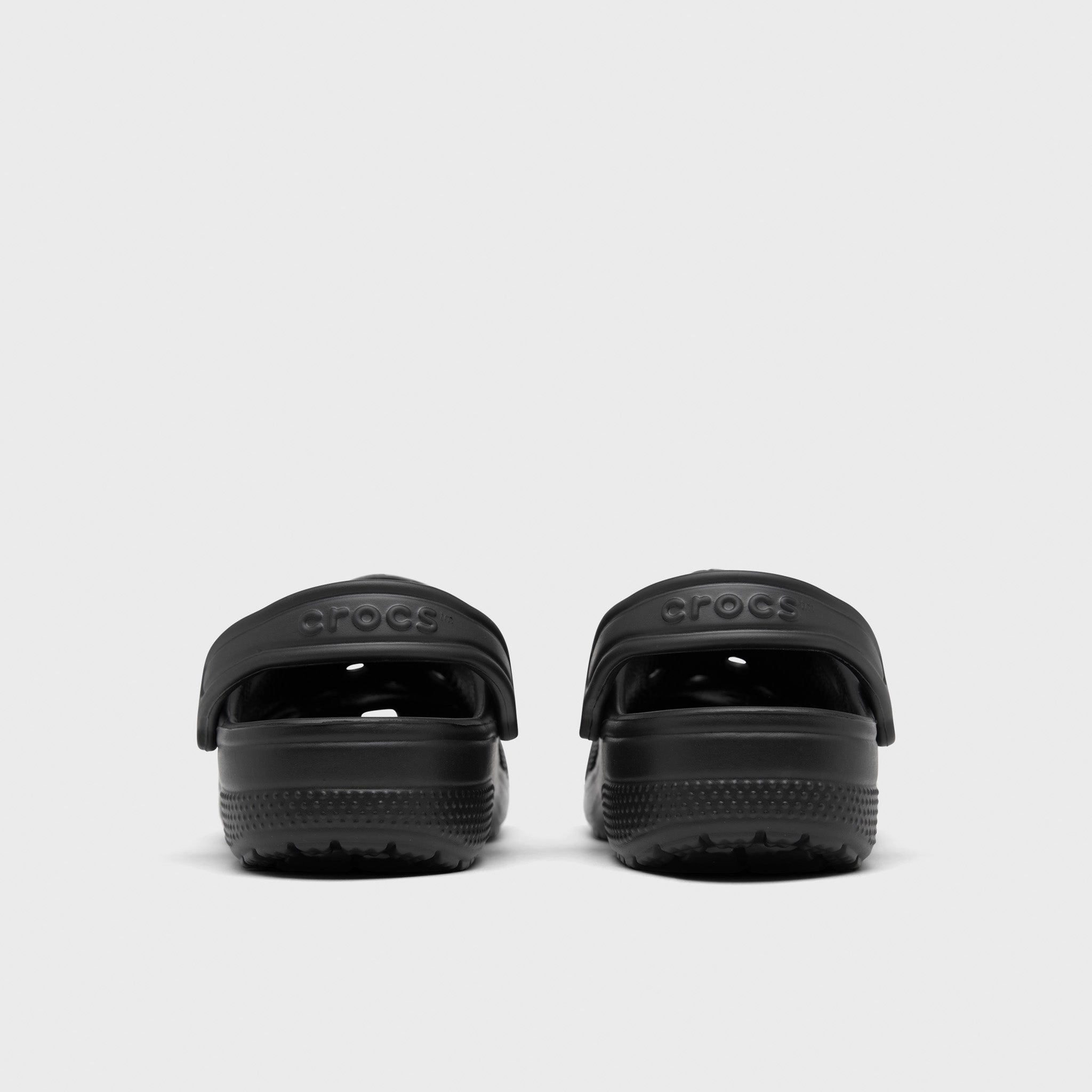 Crocs Children's Classic Clog / Black Harbor Run Slip On Mules