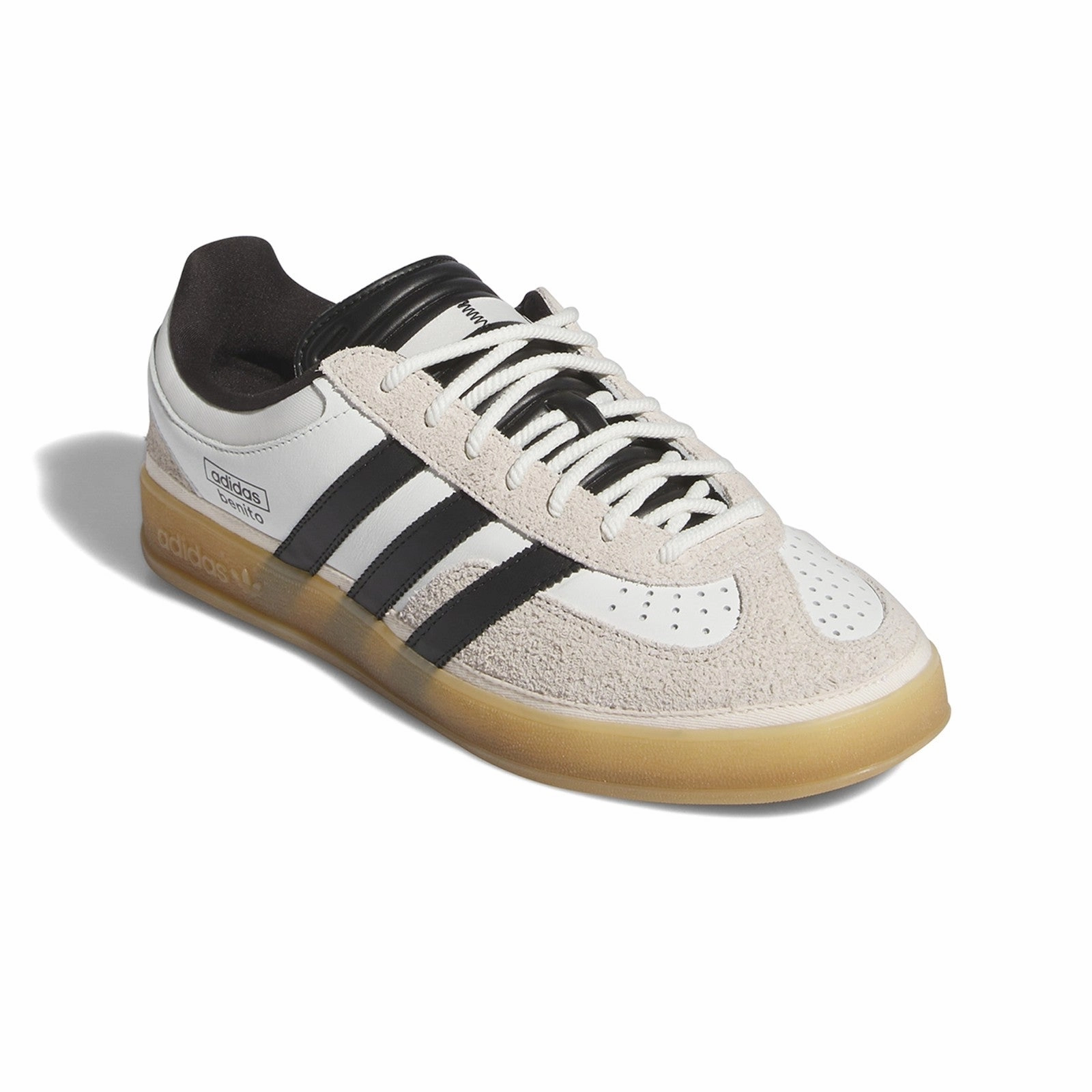 Adidas x Bad Bunny Gazelle Indoor (Alumina/Core Black/Gum) Men's Shoes IF9735 Everyday Travel Breathable Airflow Design