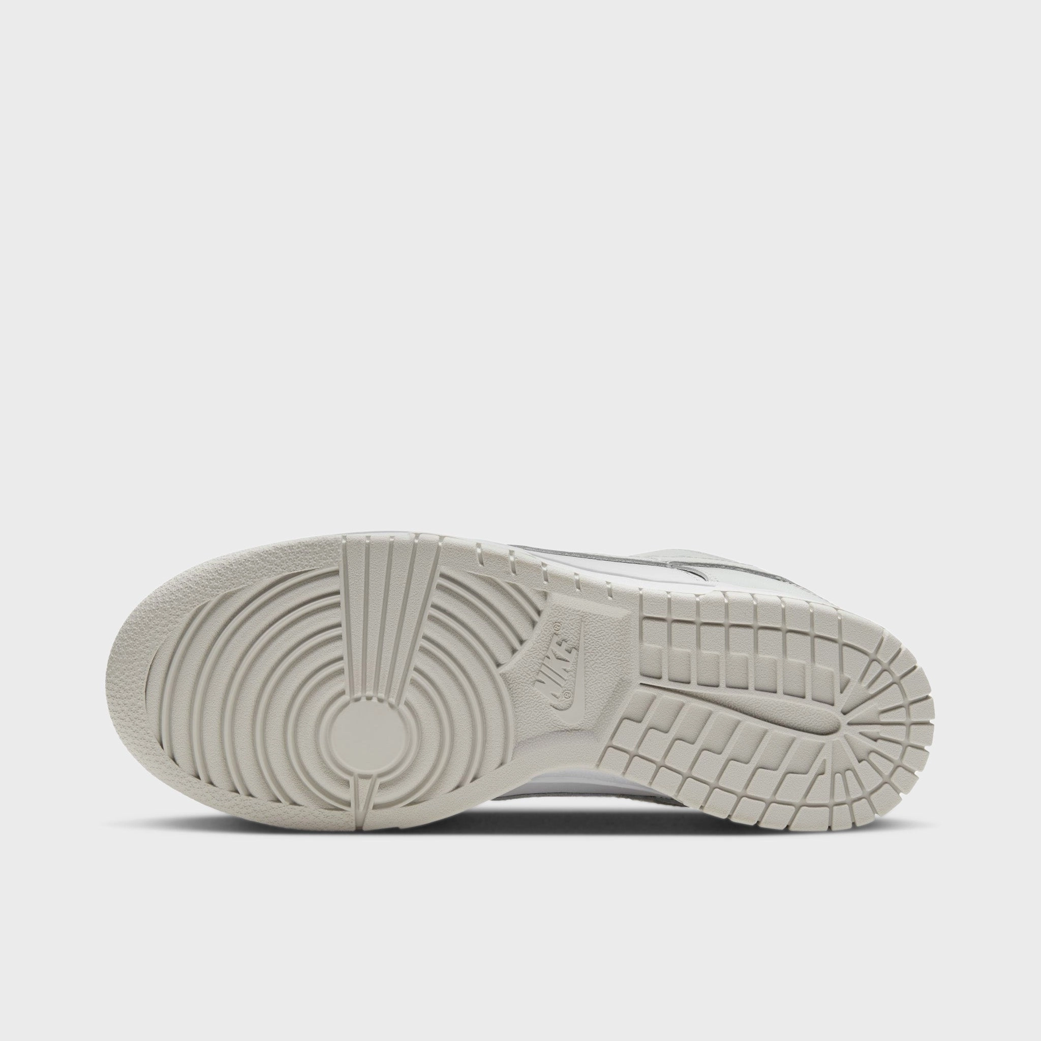 Nike Womens Dunk Low White / Photon Dust - White Breathable Interior