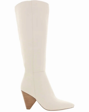 Comfortable Arch Women's Terry Boots In Alabaster