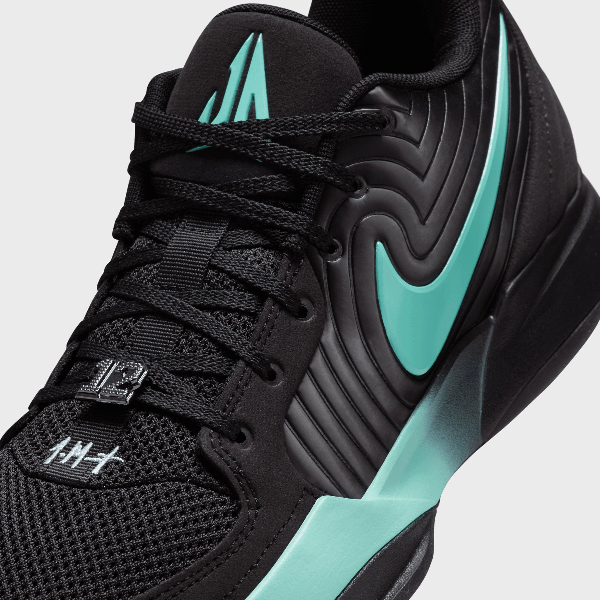 Ultra Light Outsole Design Nike Ja 2 Black / Bleached Turquoise - Cave Stone