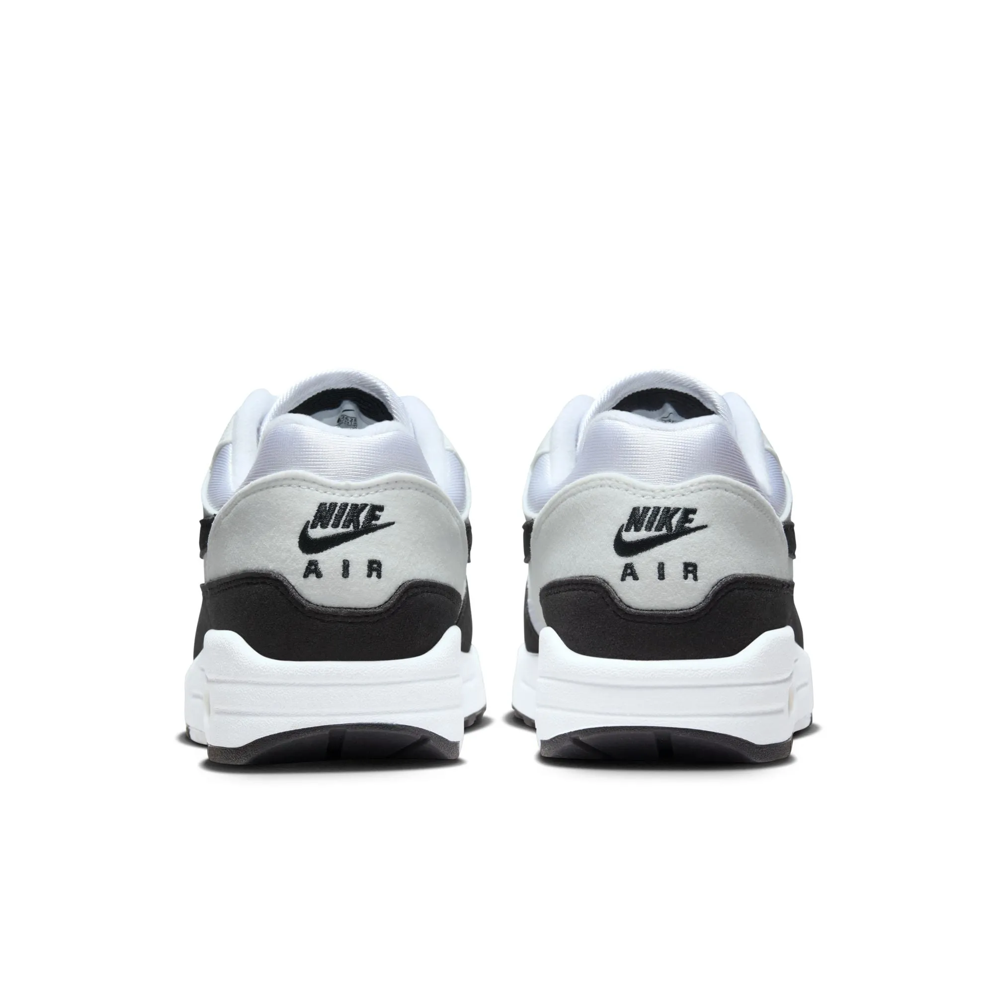 Foldable Design Distinctive Design Womens Nike Air Max 1 'White/Black'