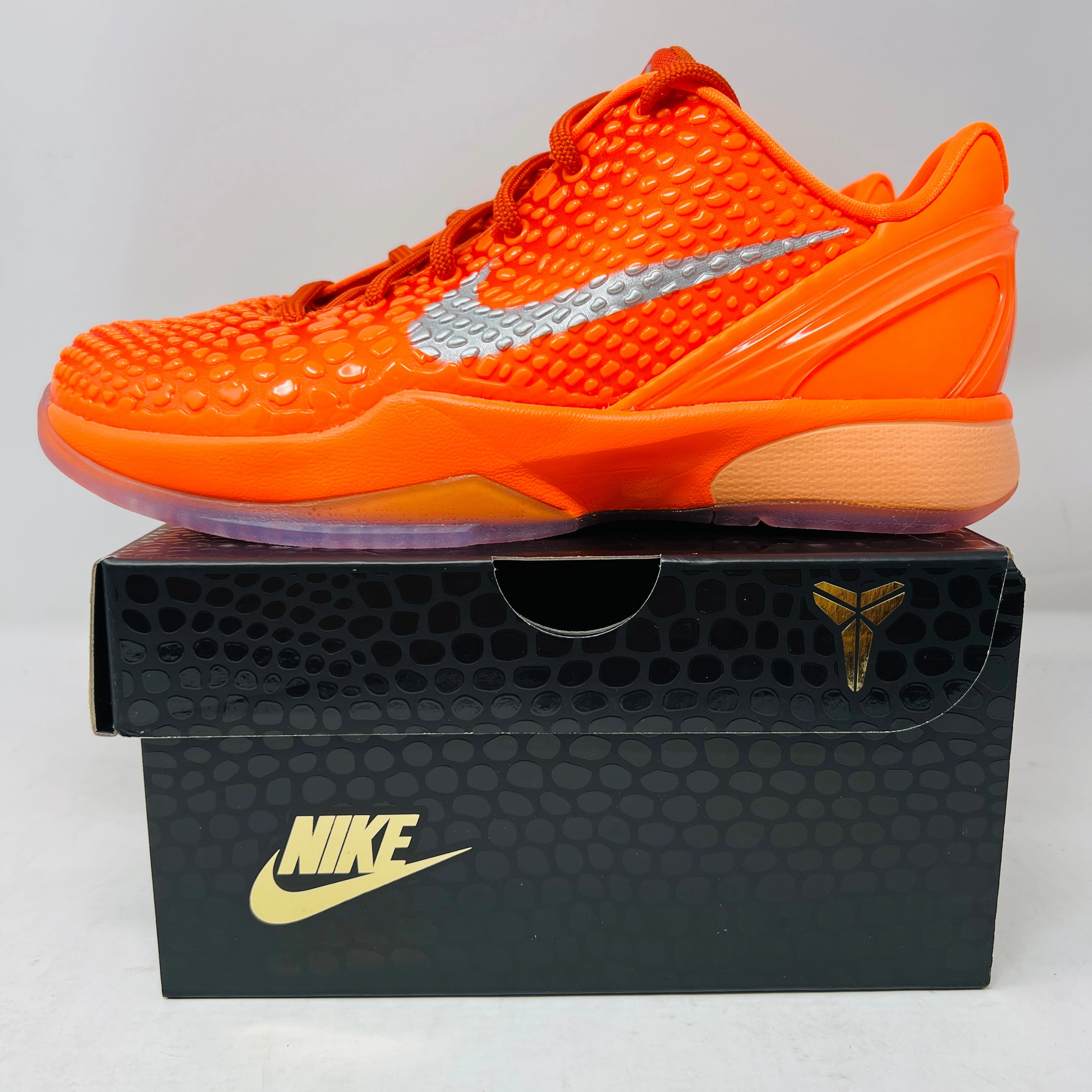 Nike Kobe 6 Protro Total Orange GS Responsive Ride Technology Match Prep Layer