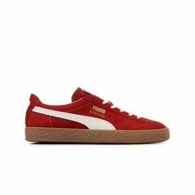 Adaptive Traction Iconic Ease Puma Muenster OG (High Risk Red-Puma White) Men's Shoes 384218-02