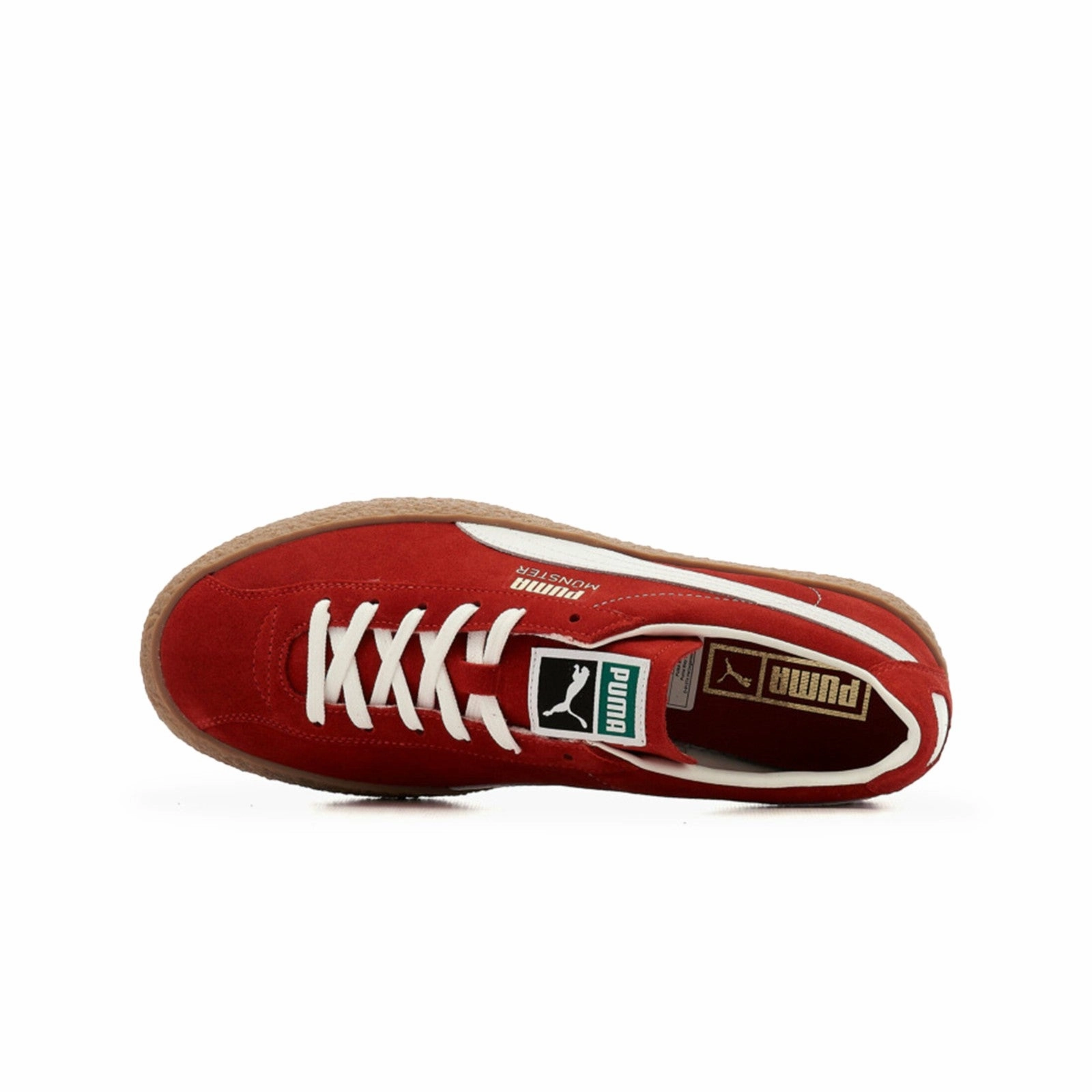 Pressure Ease Puma Muenster OG (High Risk Red-Puma White) Men's Shoes 384218-02