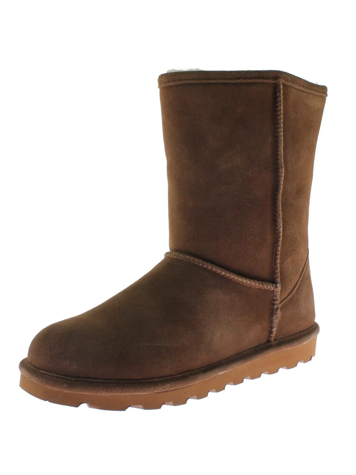 Elle Short Womens Suede Water Resistant Shearling Boots Durable Shell Adventure Journey Soft outsole