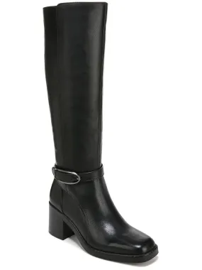 Low Profile Outdoor Explorer microfiber Elliot Womens Leather Square Toe Knee-High Boots