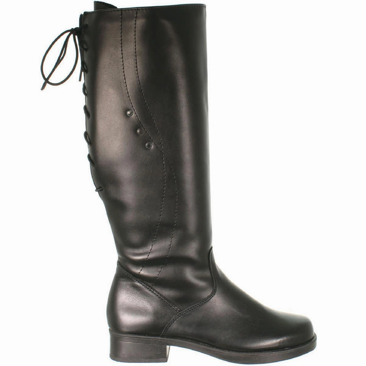 Emelyne  Womens Pull On Block Heel Mid-Calf Boots Slip Resistant Rainy Day Commuter