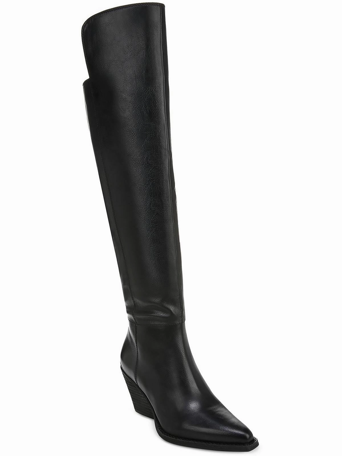 Ronson Womens Microsuede Tall Knee-High Boots Mud Resistant Weekend Wanderer