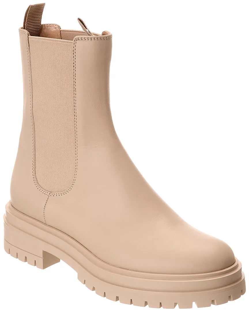 Padded Interior Weather Resistant User Gianvito Rossi Chester Leather Boot