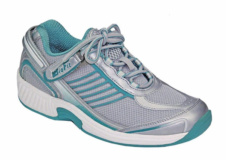 Orthofeet Women Verve Tie-Less - Turquoise Endurance Running beach - volleyball running shoes