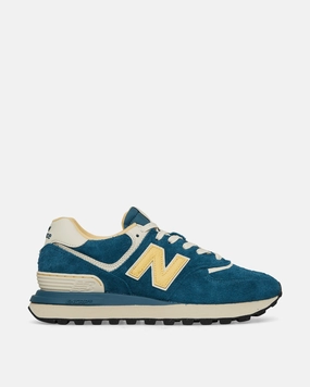 Tread Pattern Optimization Breathable Comfort 574 LEGACY Sneakers Navy / Yellow