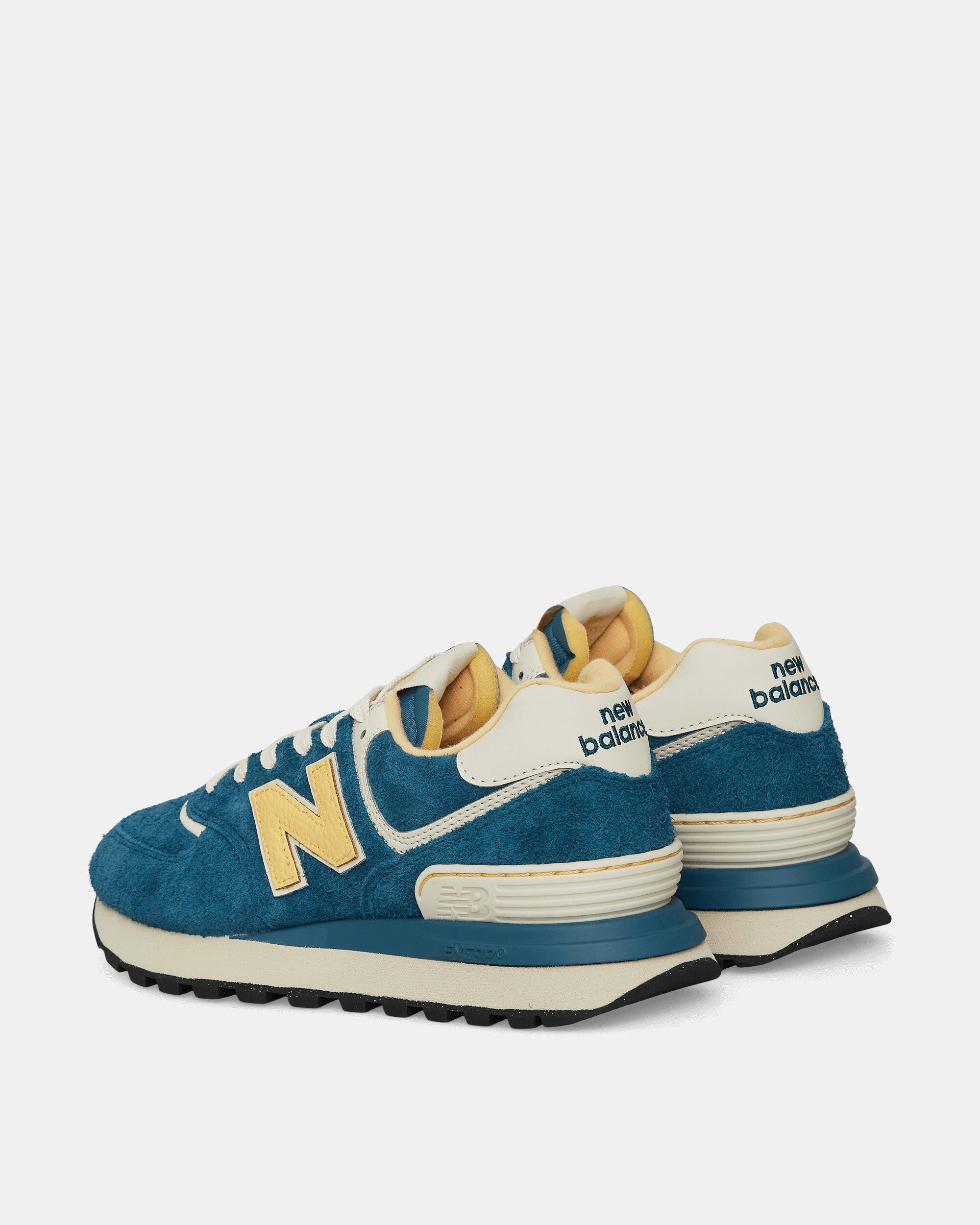 574 LEGACY Sneakers Navy / Yellow Multi Directional Flex Grooves