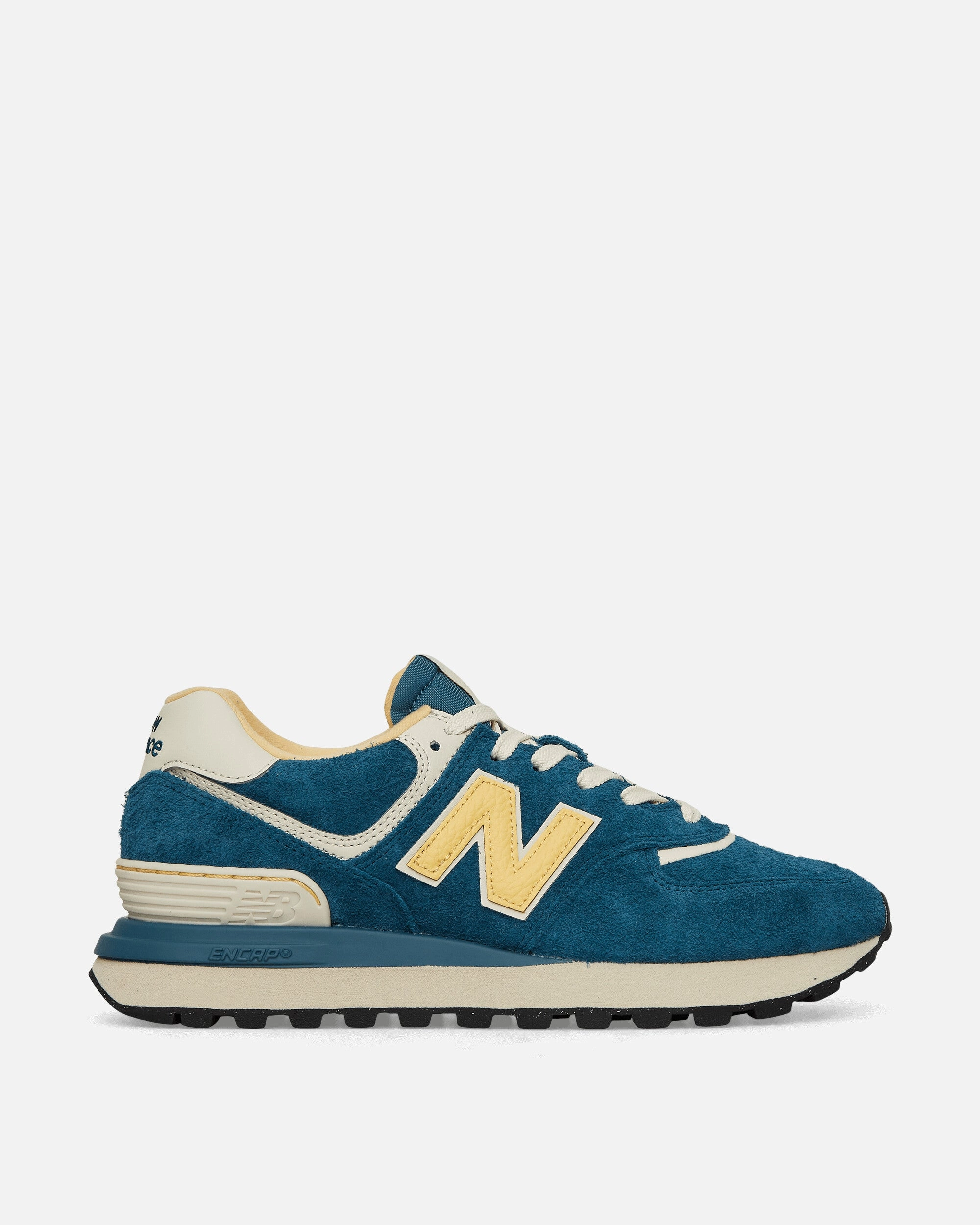 Tread Pattern Optimization Breathable Comfort 574 LEGACY Sneakers Navy / Yellow