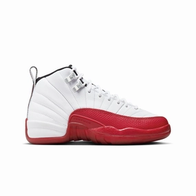 Even Ground Dynamic chic Nike Air Jordan 12 Retro "Cherry" Grade School Kids Shoes 153265-116