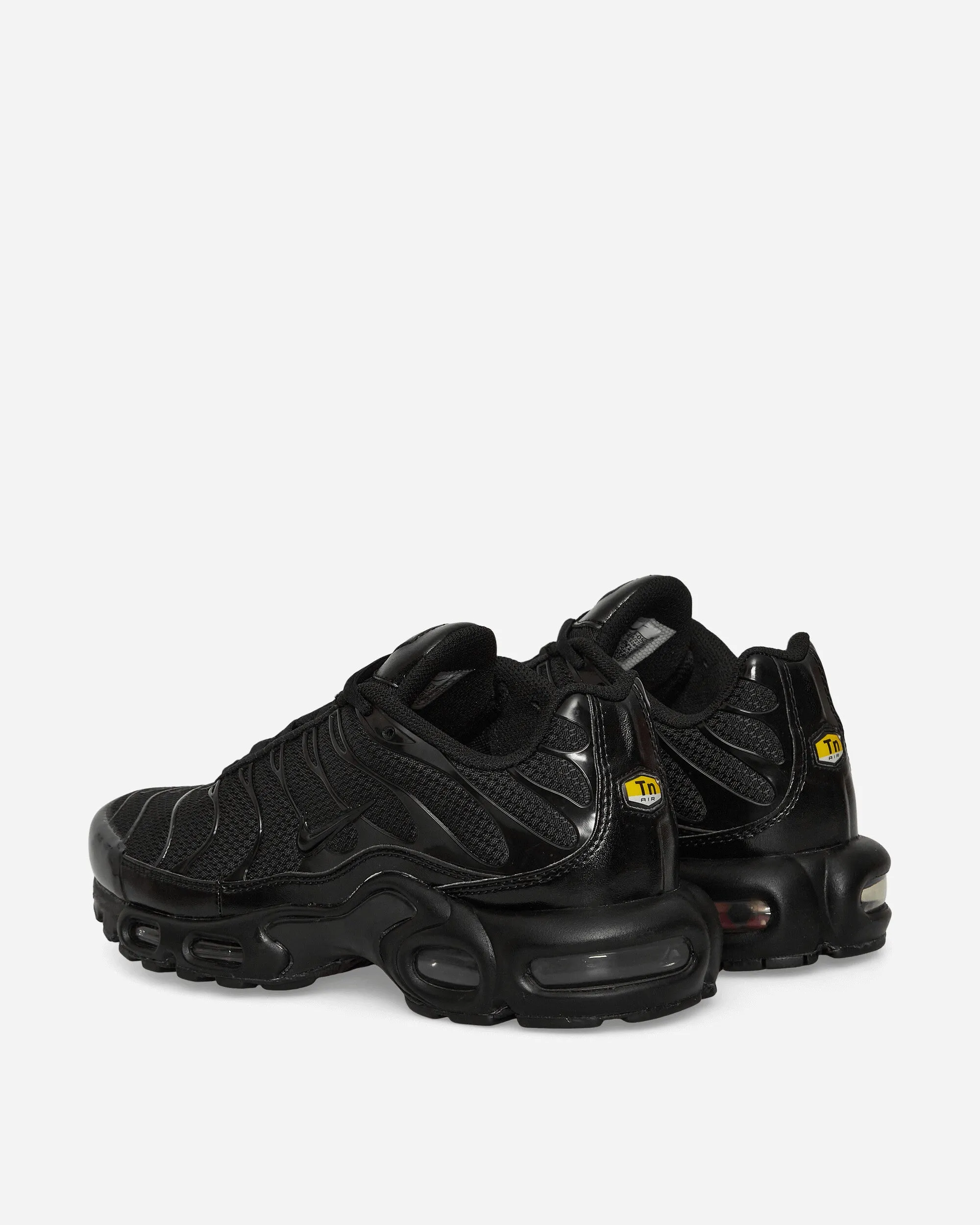 Collared Ankle Comfort Function Air Max Plus Sneakers Black