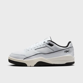 Cushioned heel cup Rollbar technology Jordan Flight Court White / Black - Sail