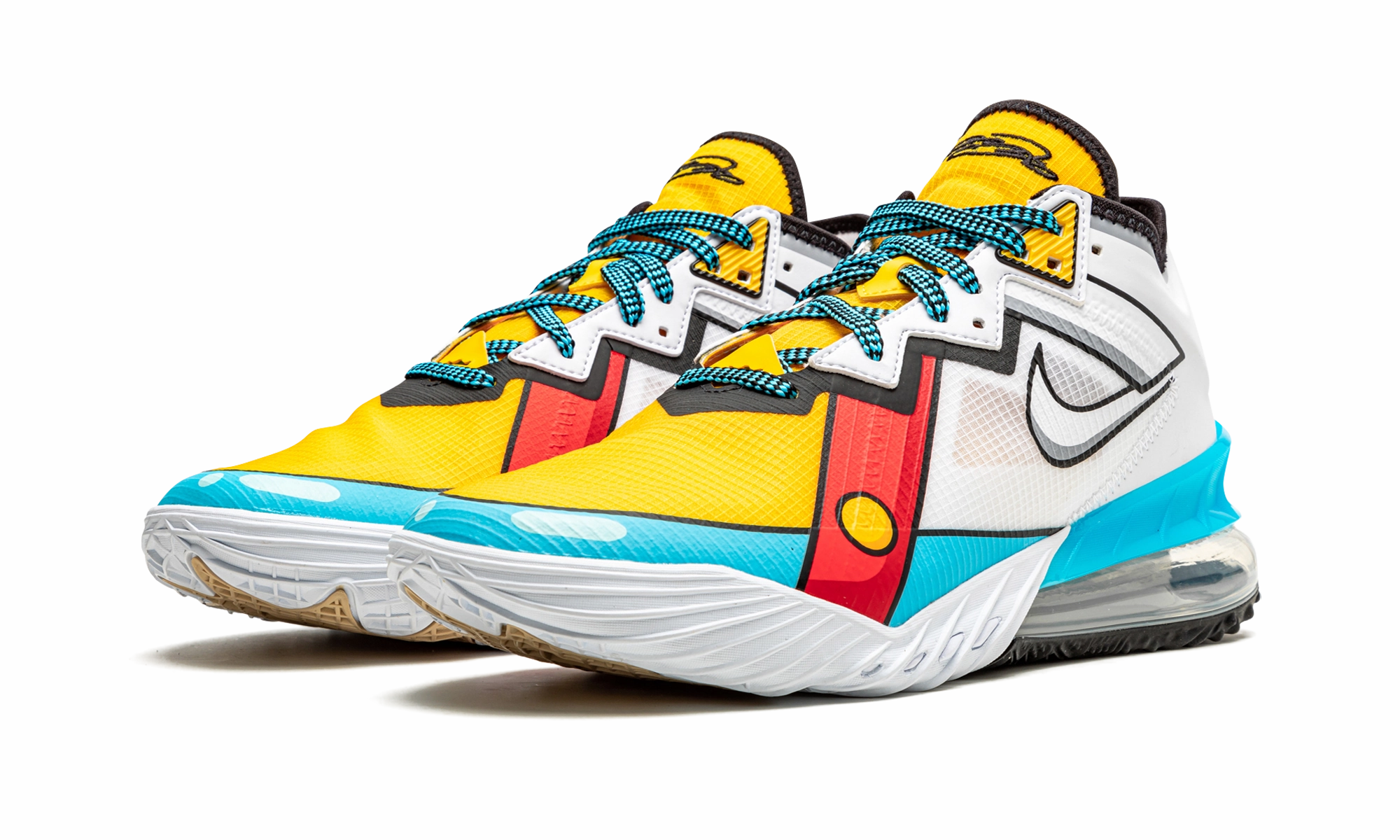 Lebron XVIII Low "Stewie Griffin" Ankle Lock Structure
