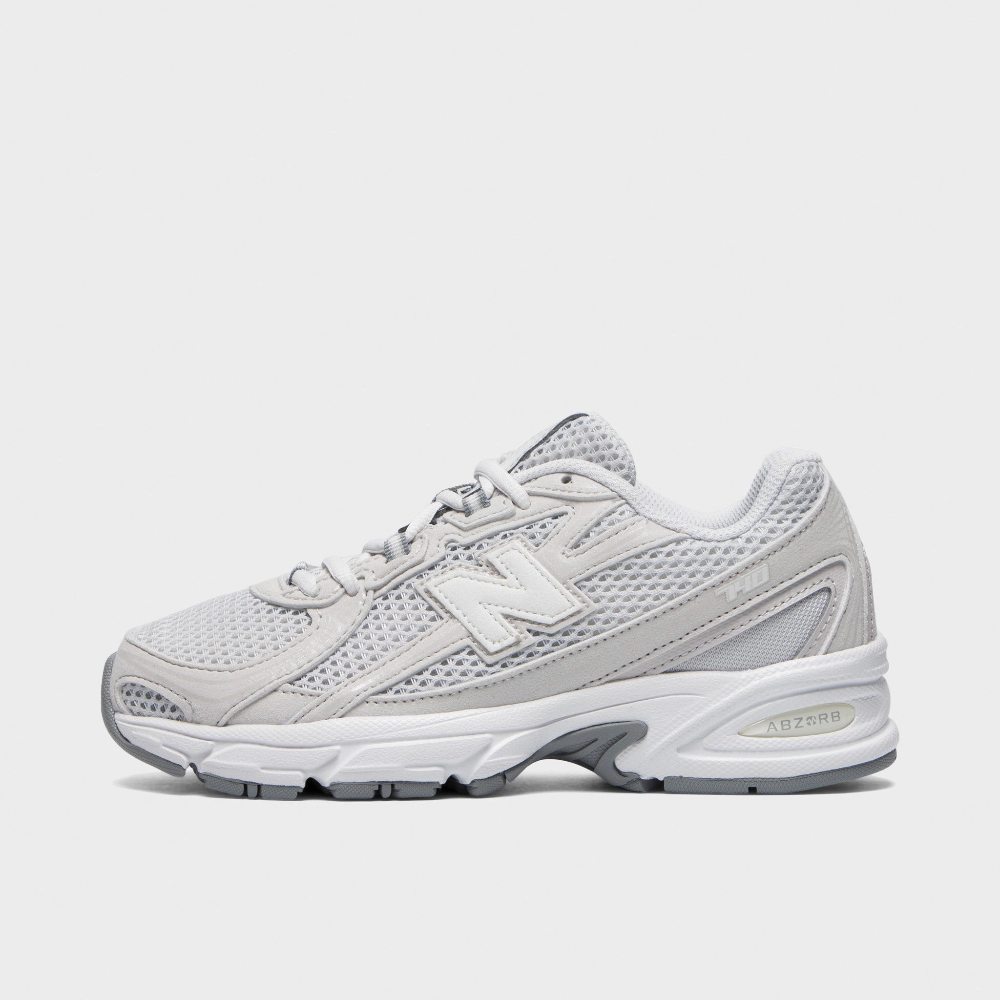 New Balance Juniors' 740 Grey Matter / White Elite