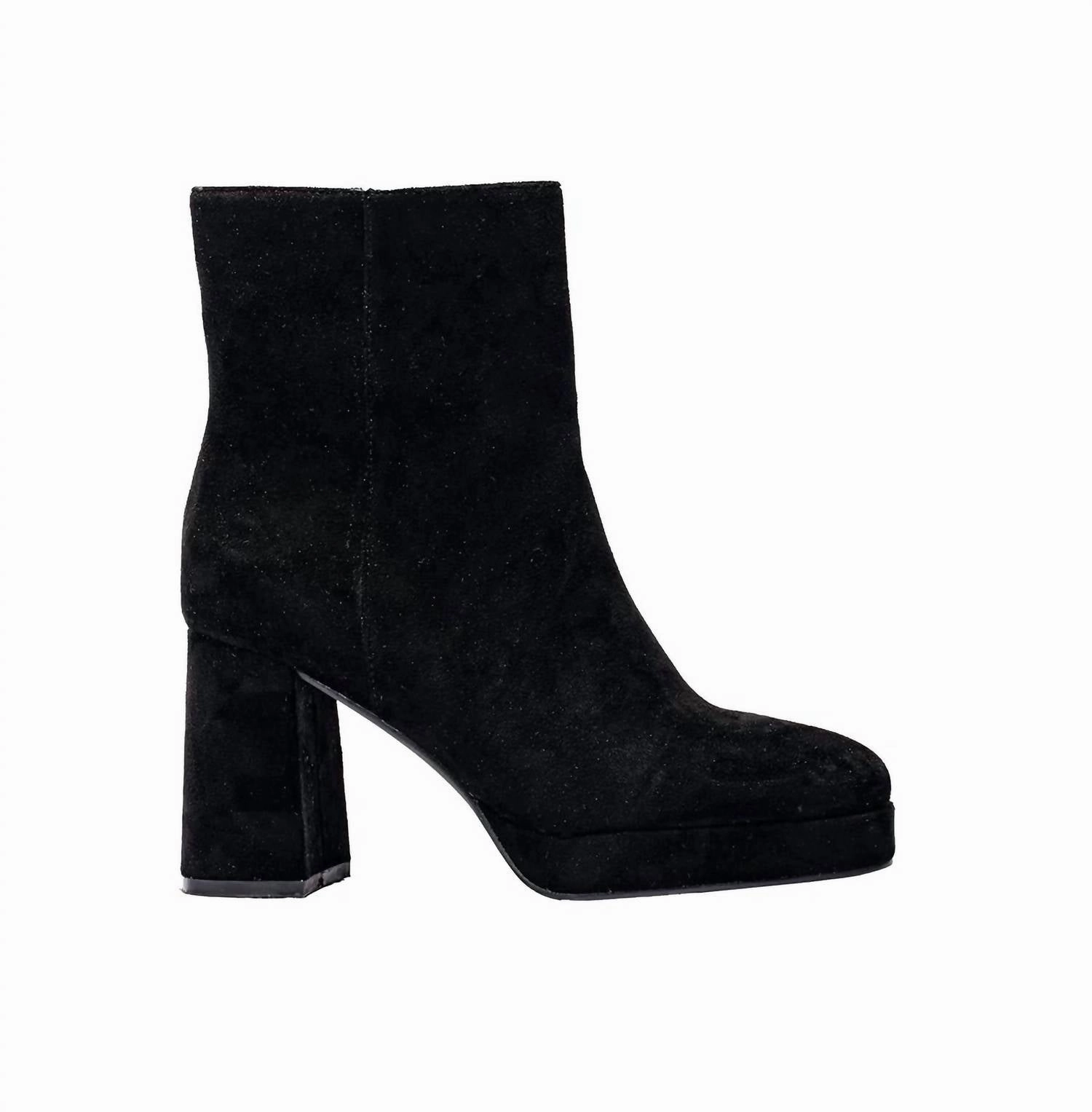 Arch support Thermal Core Weekend Camping Women's Slug Bug Boots In Black Suede