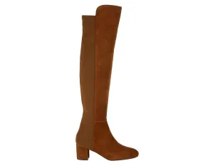 Shock Absorbing Winter Walker Stuart Weitzman Women's Suede Heel Knee High Boots