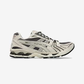ASICS | GEL-KAYANO 14 { TRUFFLE GREY/OATMEAL obstacle - course shoes