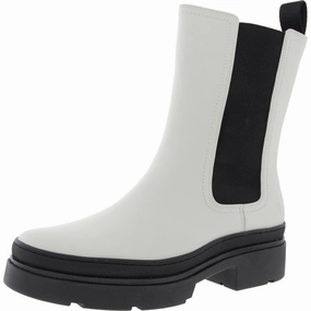 Chloe Womens Stretch Leather Chelsea Boots portable Seamless Comfort Rural Traveler