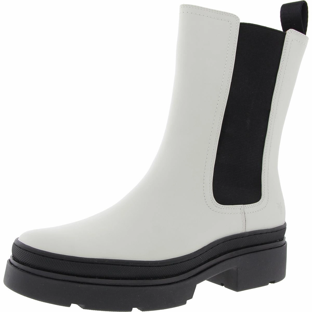 Chloe Womens Stretch Leather Chelsea Boots portable Seamless Comfort Rural Traveler