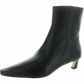 Air Flow Rugged Built All Day Worker Cosmo Womens Zipper Leather Ankle Boots