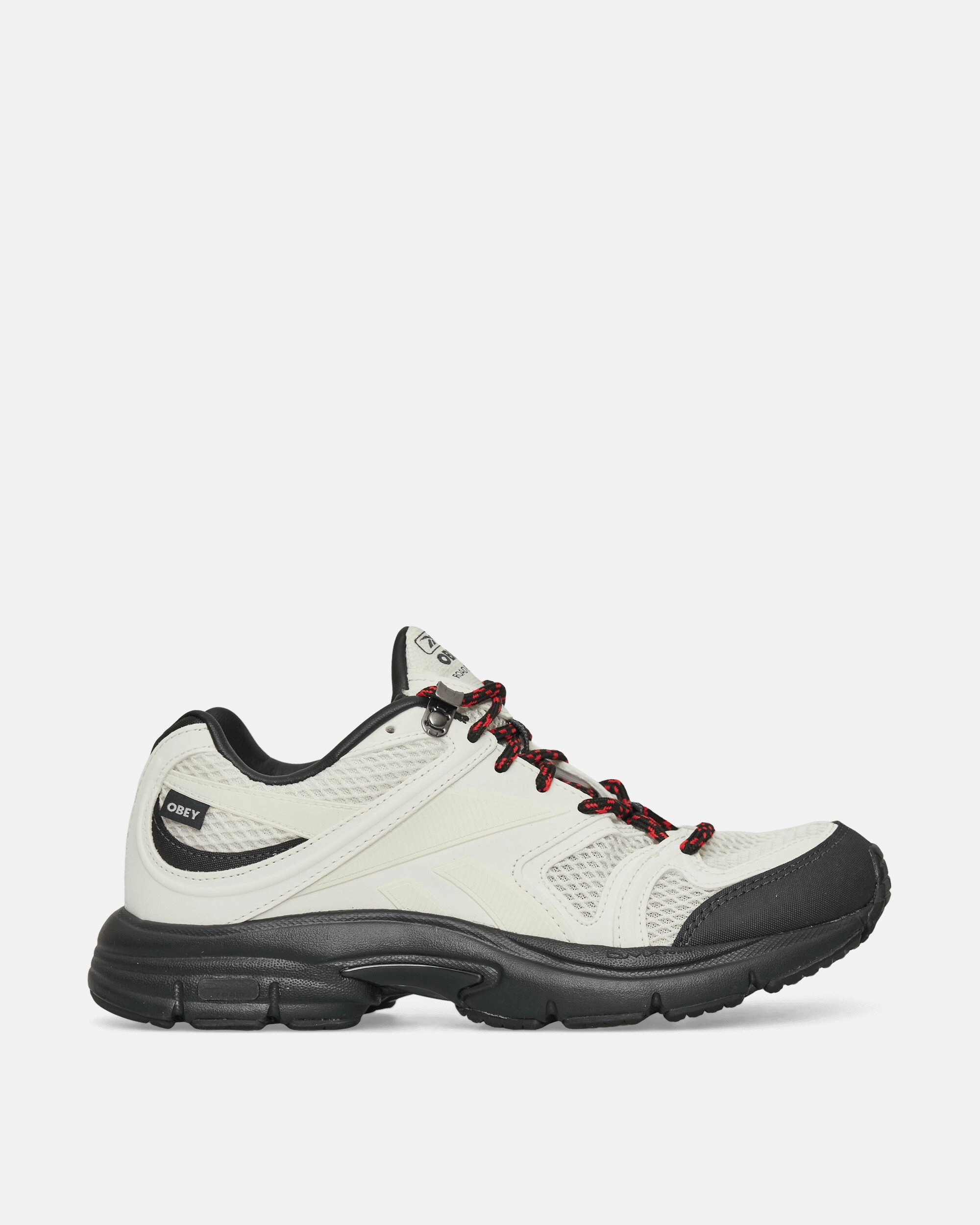 OBEY Premier Road Plus VI Sneakers Chalk Wide Toe Box Design Long Walk