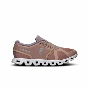 Cushioned Midsole Ergonomic Insole On Running Cloud 5 (Rosebrown/Fog) Women Shoes 59.97766