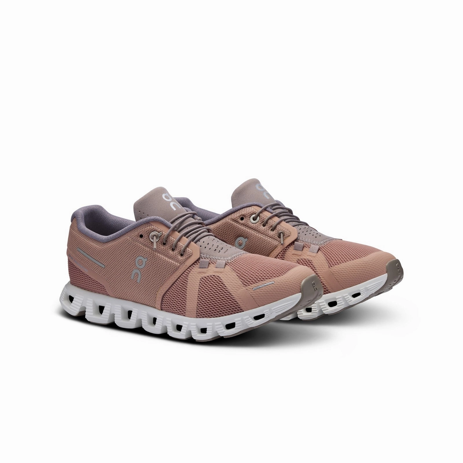 On Running Cloud 5 (Rosebrown/Fog) Women Shoes 59.97766 Travel Fit