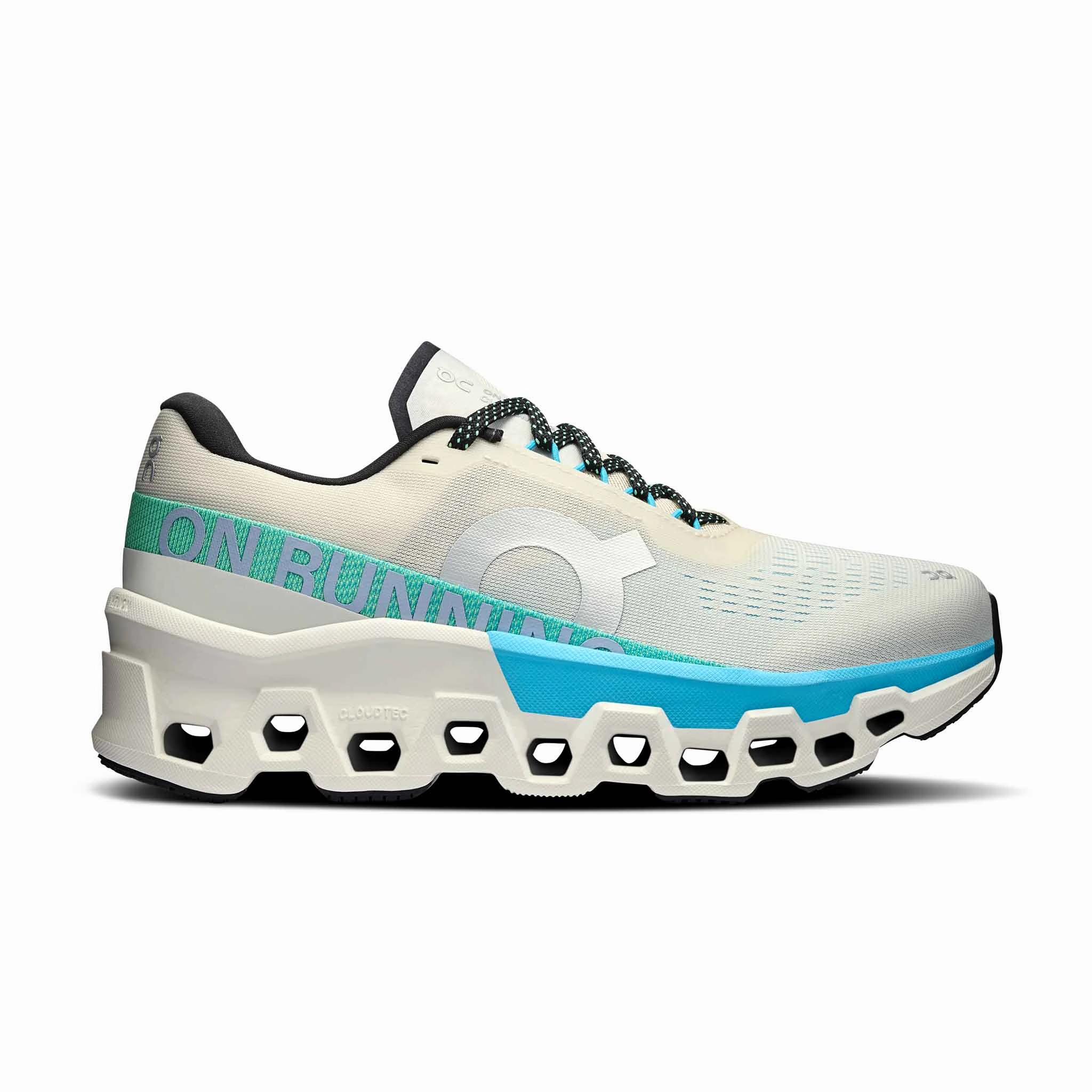 Upgraded version On | Women's Cloudmonster 2 Running Shoes - Cream/Horizon