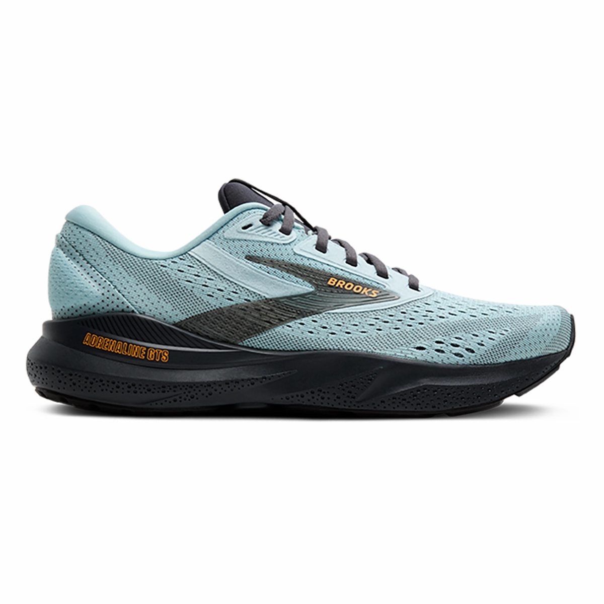 adapt to different weather conditions Everyday Comfort Brooks Adrenaline GTS 24 Winter Sky - Ebony - Orange