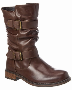 Eric Michael Noelle Short Leather Boot Grippy Outsole Remote Hiking Fresh Style