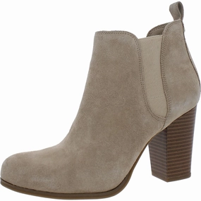 Padded Interior Weather Resistant User Temperature Regulating Evaline Womens Suede Ankle Boots