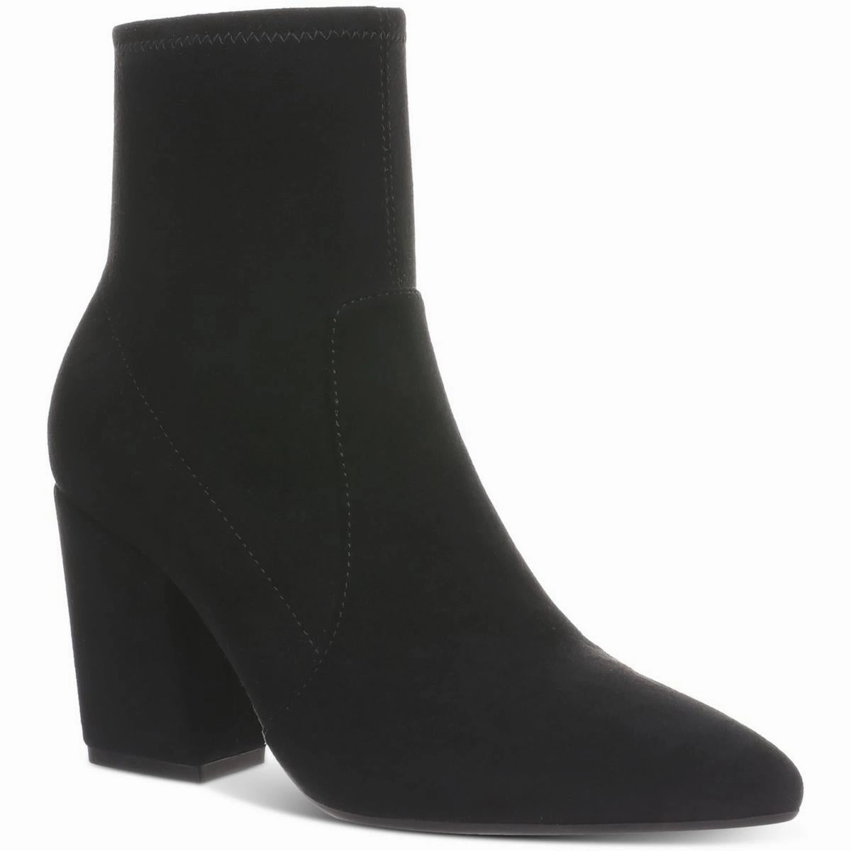Fashionable Comfort Silent Glam Lydiaa Womens Block Heel Man Made Mid-Calf Boots