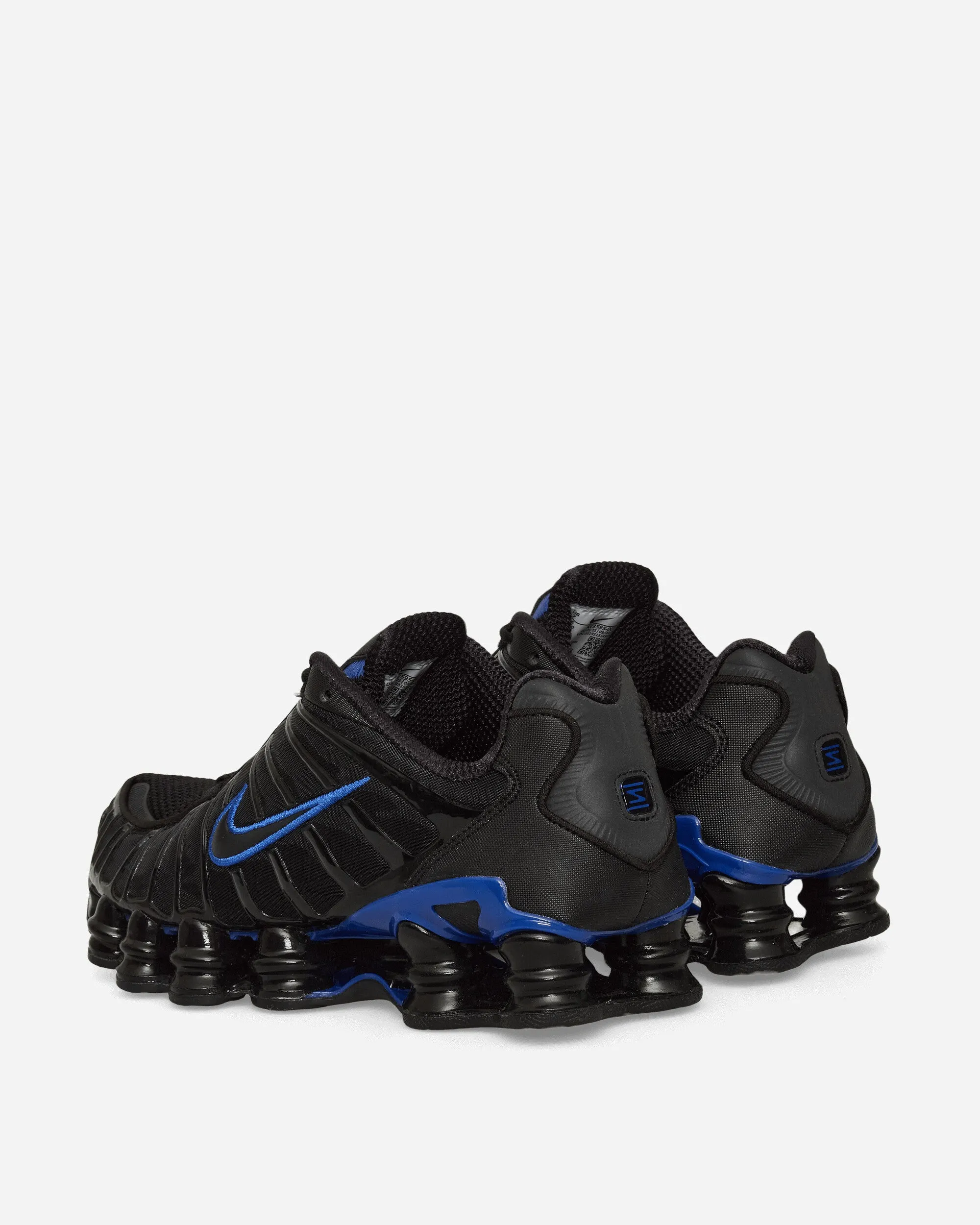 High Ankle Outdoor shoes Shox TL Sneakers Black / Racer Blue